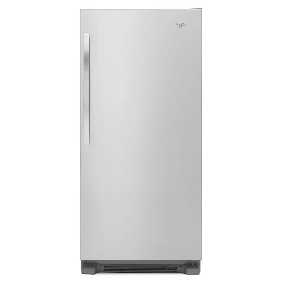 WHIRLPOOL 31-inch Wide SideKicks® All-Refrigerator with LED Lighting - 18 cu. ft. - Monochromatic Stainless Steel (WSR57R18DM)