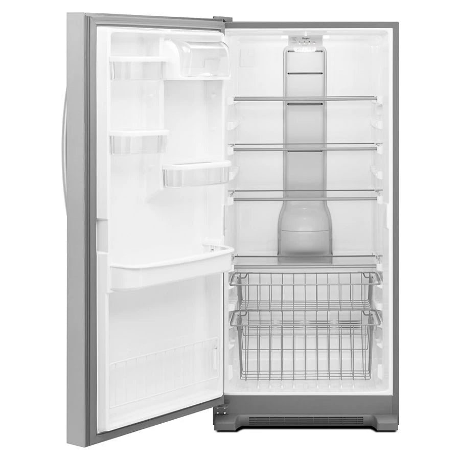WHIRLPOOL 18 cu. ft. SideKicks® All-Freezer with Fast Freeze - Monochromatic Stainless Steel (WSZ57L18DM)