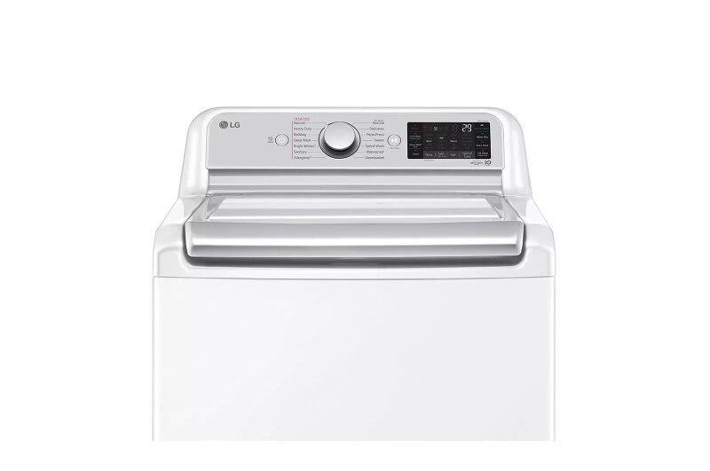LG 5.5 cu.ft. Mega Capacity Smart wi-fi Enabled Top Load Washer with TurboWash3D™ Technology and Allergiene™ Cycle - White (WT7900HWA)