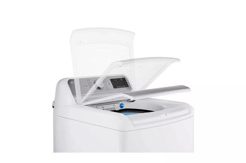 LG 5.5 cu.ft. Mega Capacity Smart wi-fi Enabled Top Load Washer with TurboWash3D™ Technology and Allergiene™ Cycle - White (WT7900HWA)