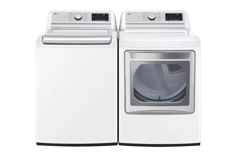 LG 5.5 cu.ft. Mega Capacity Smart wi-fi Enabled Top Load Washer with TurboWash3D™ Technology and Allergiene™ Cycle - White (WT7900HWA)