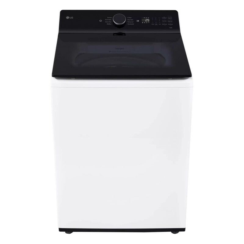 LG 5.5 cu. ft. Mega Capacity Smart Top Load Washer with EasyUnload™ & AI Sensing - Alpine White (WT8400CW)