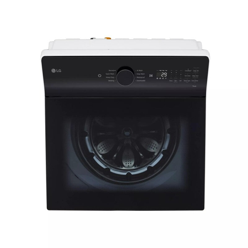 LG 5.5 cu. ft. Mega Capacity Smart Top Load Washer with EasyUnload™ & AI Sensing - Alpine White (WT8400CW)