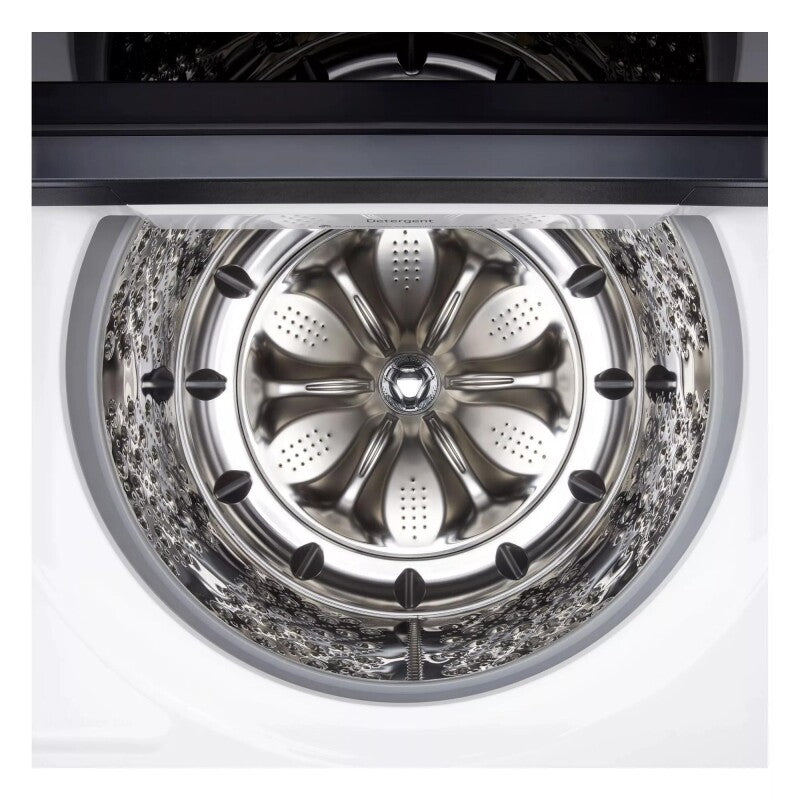 LG 5.5 cu. ft. Mega Capacity Smart Top Load Washer with EasyUnload™ & AI Sensing - (WT8400CW)