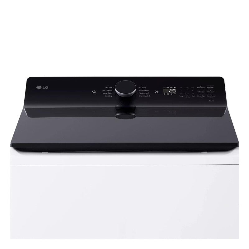 LG 5.5 cu. ft. Mega Capacity Smart Top Load Washer with EasyUnload™ & AI Sensing - Alpine White (WT8400CW)