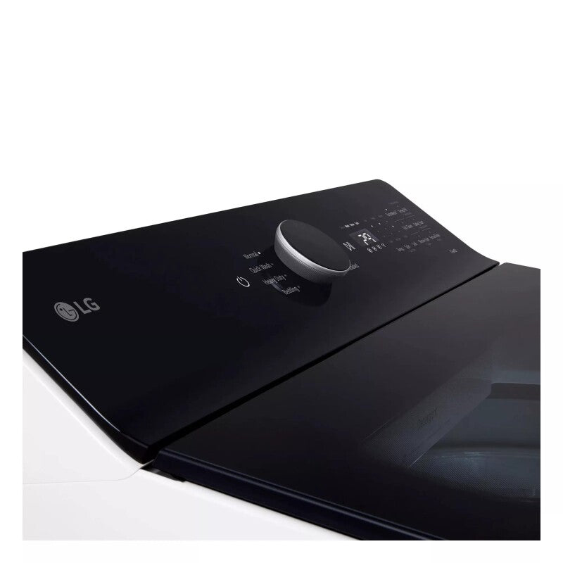 LG 5.5 cu. ft. Mega Capacity Smart Top Load Washer with EasyUnload™ & AI Sensing - Alpine White (WT8400CW)