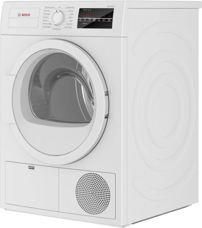 Bosch 300 Series Compact Condensation Dryer - White (WTG86403UC)