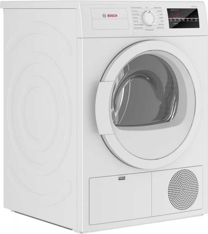 Bosch 300 Series Compact Condensation Dryer - White (WTG86403UC)