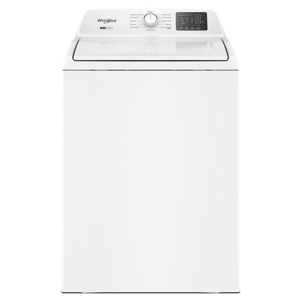 WHIRLPOOL 4.2 - 4.3 Cu. Ft. Whirlpool® Top Load Washer with 2-in-1 Removable Agitator - White (WTW4107SW)