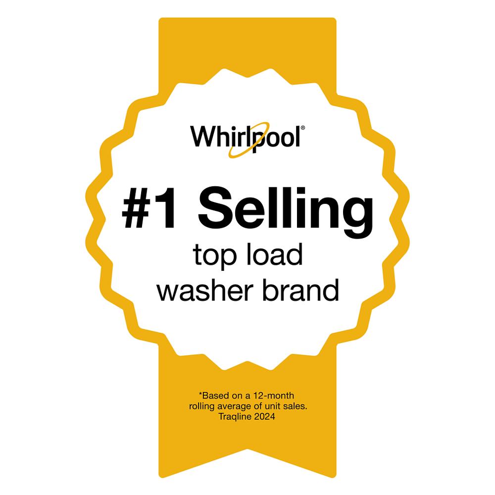 Whirlpool 3.9 cu. ft. Top Load Washer with Soaking Cycles, 12 Cycles - White (WTW4950HW)