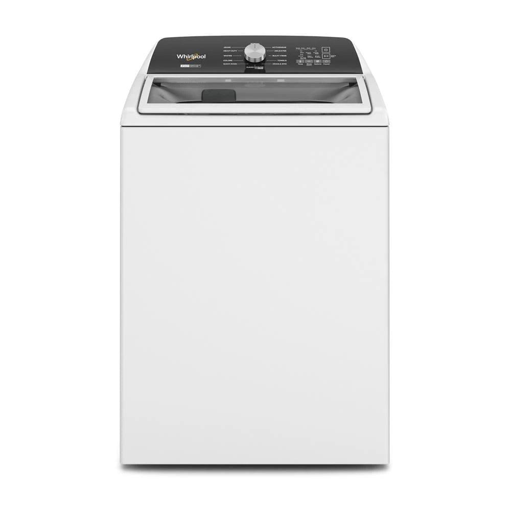 WHIRLPOOL 4.7-4.8 Cu. Ft. Top Load Washer with 2 in 1 Removable Agitator - White (WTW5057LW)