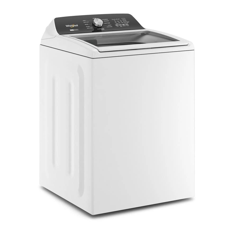 WHIRLPOOL 4.7-4.8 Cu. Ft. Top Load Washer with 2 in 1 Removable Agitator - White (WTW5057LW)