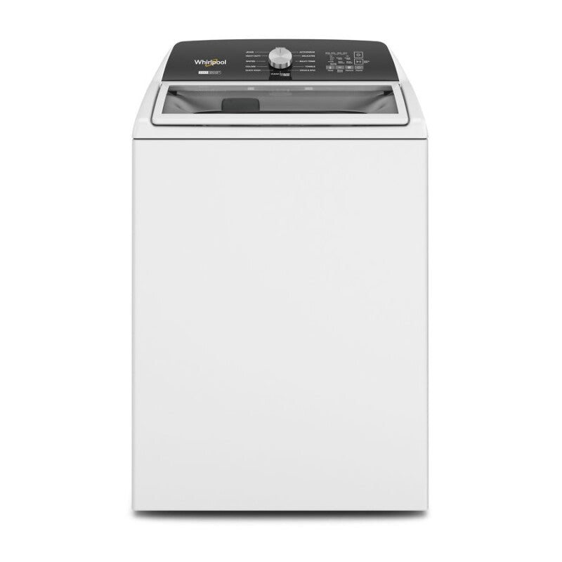 Whirlpool 4.7?4.8 Cu. Ft. Top Load Washer with 2 in 1 Removable Agitator - White (WTW5057LW)