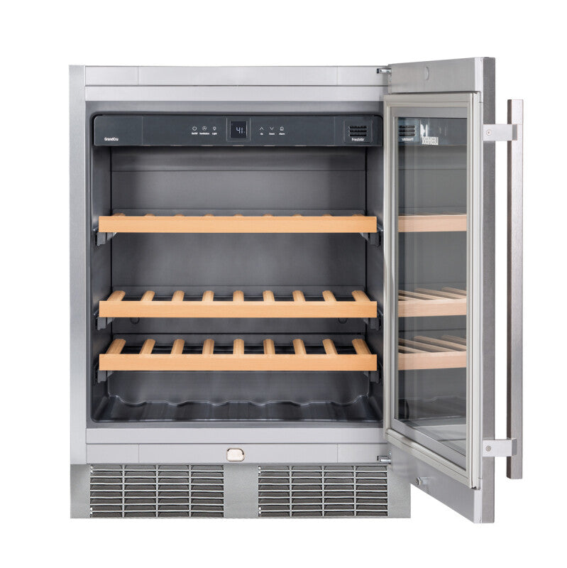LIEBHERR Under-worktop wine storage fridge - Stainless Steel (WU4500)
