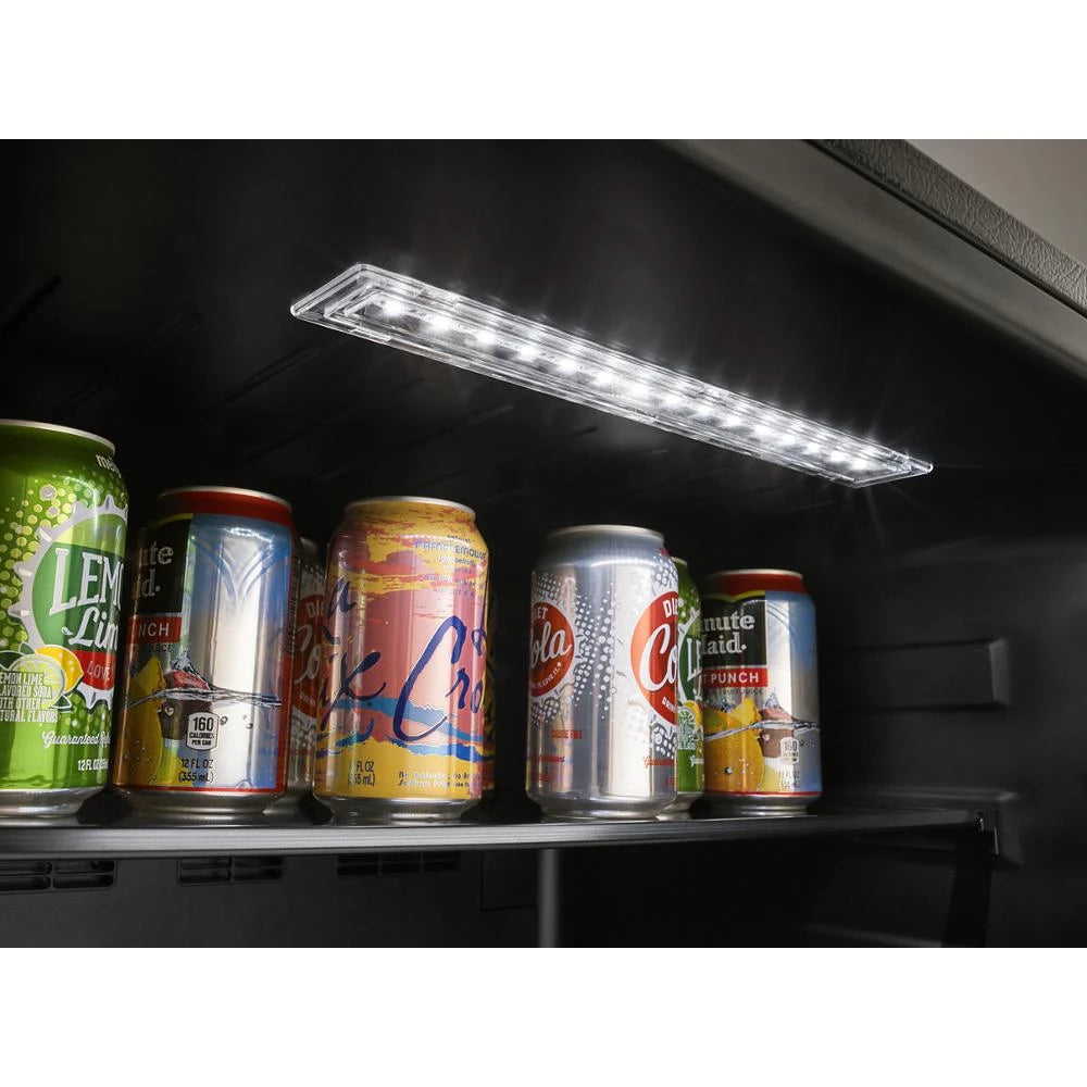 WHIRLPOOL 24-inch Wide Undercounter Beverage Center - 5.2 cu. ft. - Fingerprint Resistant Stainless Steel (WUB50X24HZ)