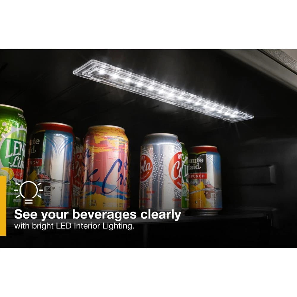 WHIRLPOOL 24-inch Wide Undercounter Beverage Center - 5.2 cu. ft. - Fingerprint Resistant Stainless Steel (WUB50X24HZ)