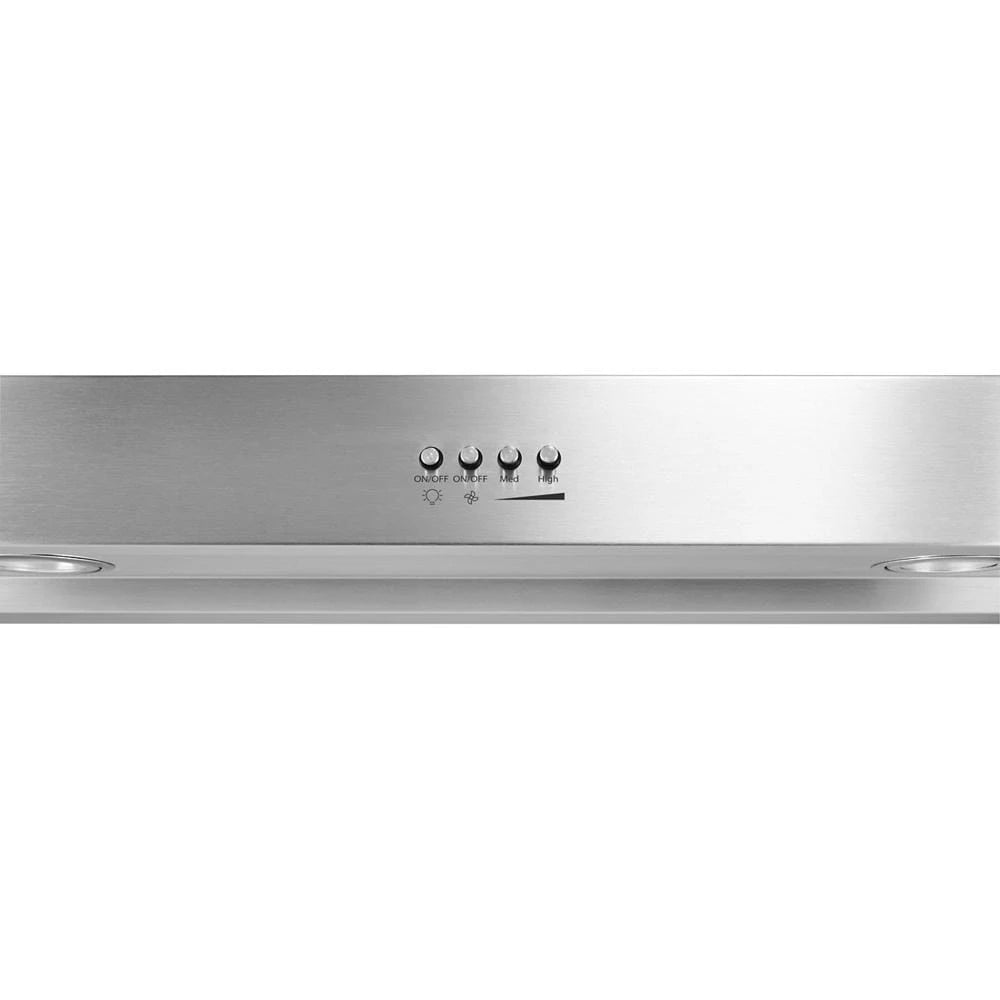 WHIRLPOOL 36" Range Hood with Full-Width Grease Filters - Stainless Steel (WVU37UC6FS)