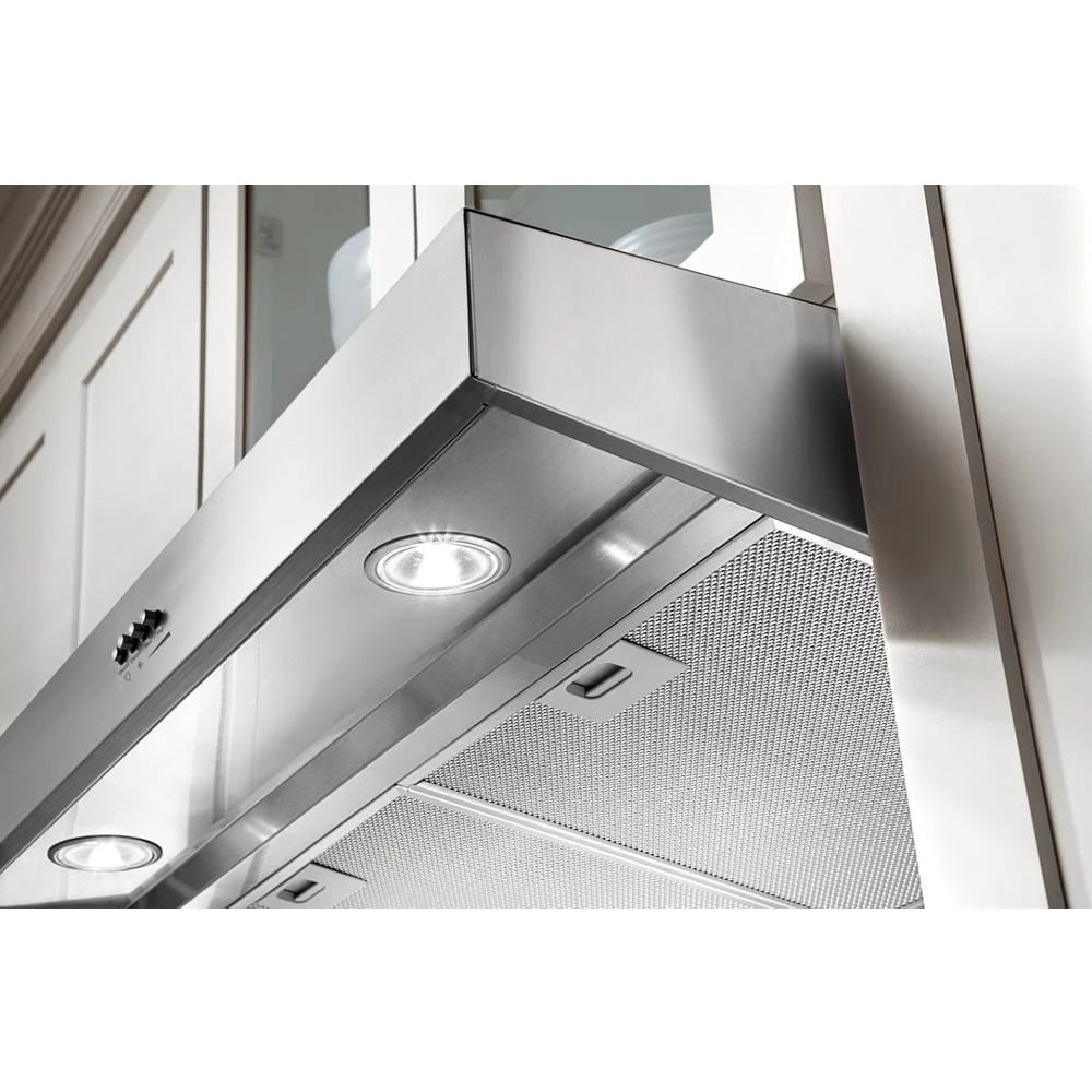 WHIRLPOOL 36" Range Hood with Full-Width Grease Filters - Stainless Steel (WVU37UC6FS)