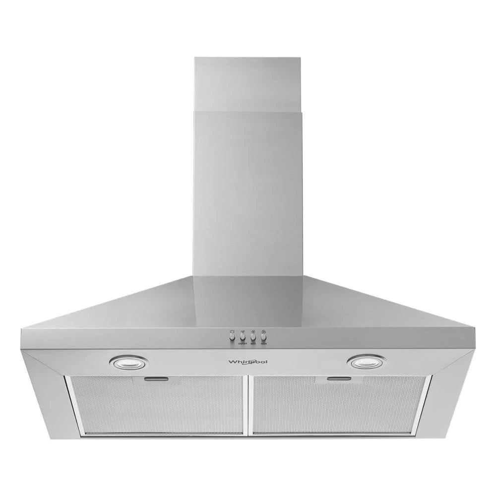 WHIRLPOOL 30" Chimney Wall Mount Range Hood - Stainless Steel (WVW53UC0LS)