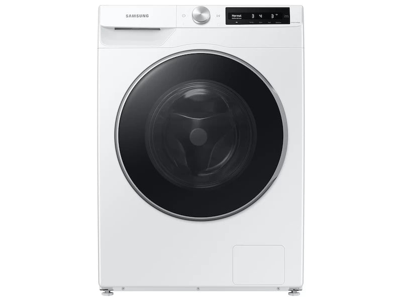 SAMSUNG 2.5 cu. ft. Compact Front Load Washer with AI Smart Dial and Super Speed Wash in White - White (WW25B6900AWA2)