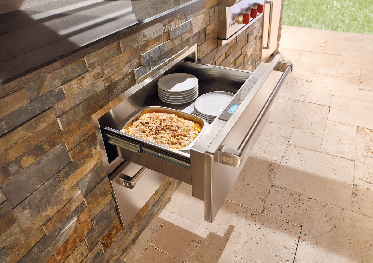 Wolf 30" Outdoor Warming Drawer - Stainless Steel (WWD30O)