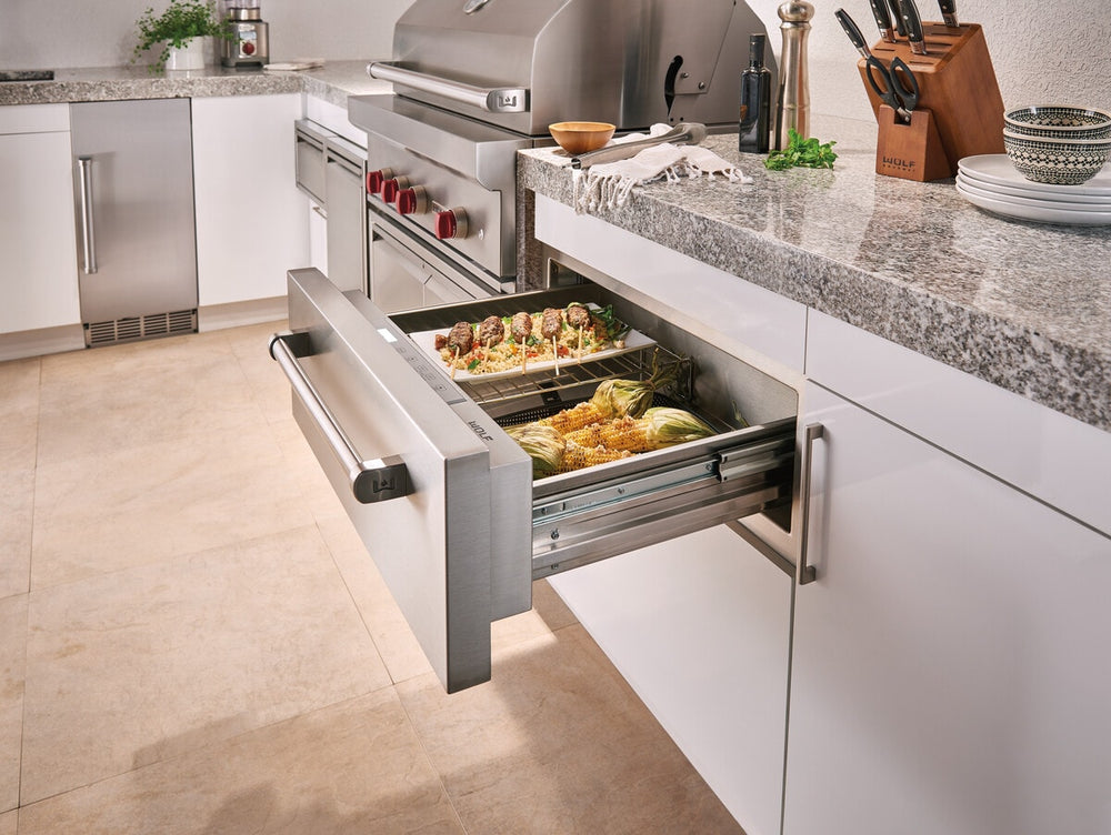 Wolf 30" Outdoor Warming Drawer - Stainless Steel (WWD30O)