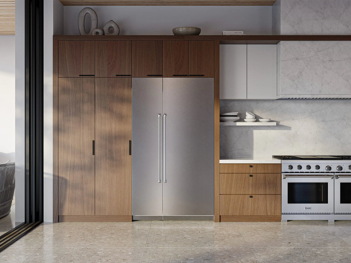 Thor Kitchen 18-inch Built-in Freezer Column, Panel Ready - Panel Ready (XRF18CFZ)