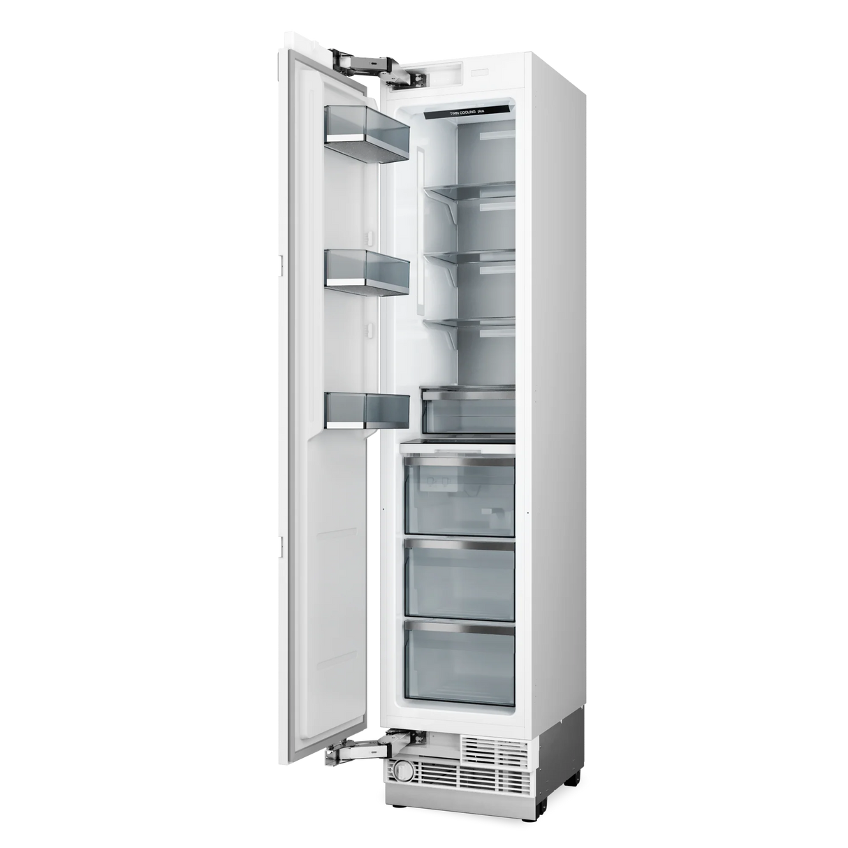 THOR KITCHEN 18-inch Built-in Freezer Column, Stainless Steel Panel Ready - Stainless Steel (XRF18CFZSS)