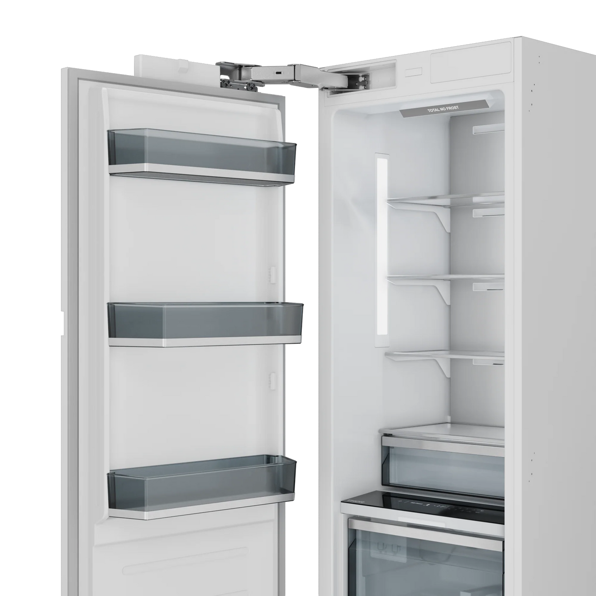 THOR KITCHEN 24-inch Built-in Freezer Column, Stainless Steel Panel Ready - Stainless Steel (XRF24CFZSS)