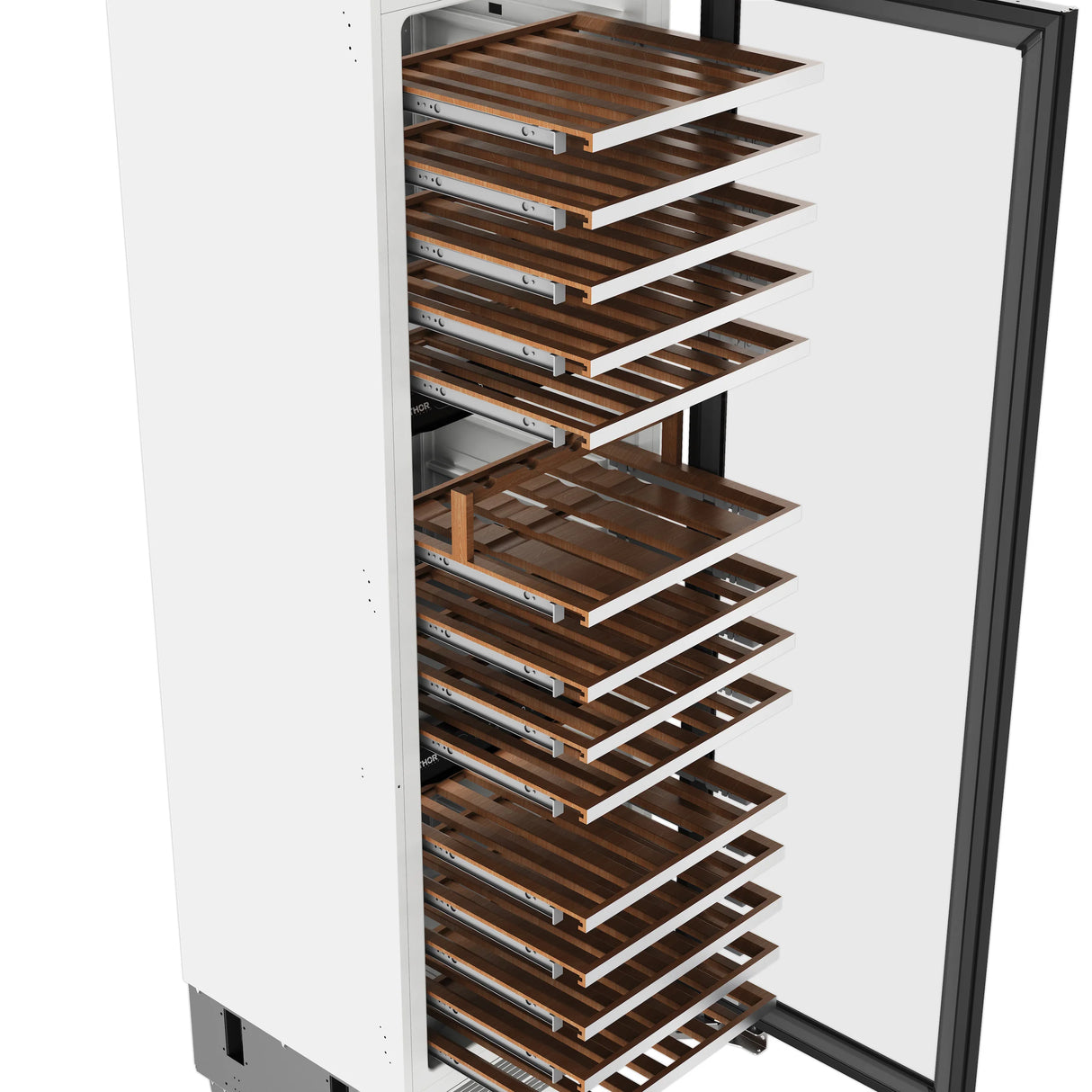 THOR KITCHEN 24-inch Built-in Column Wine Cooler, Panel Ready - Stainless Steel (XRF24CWCSS)