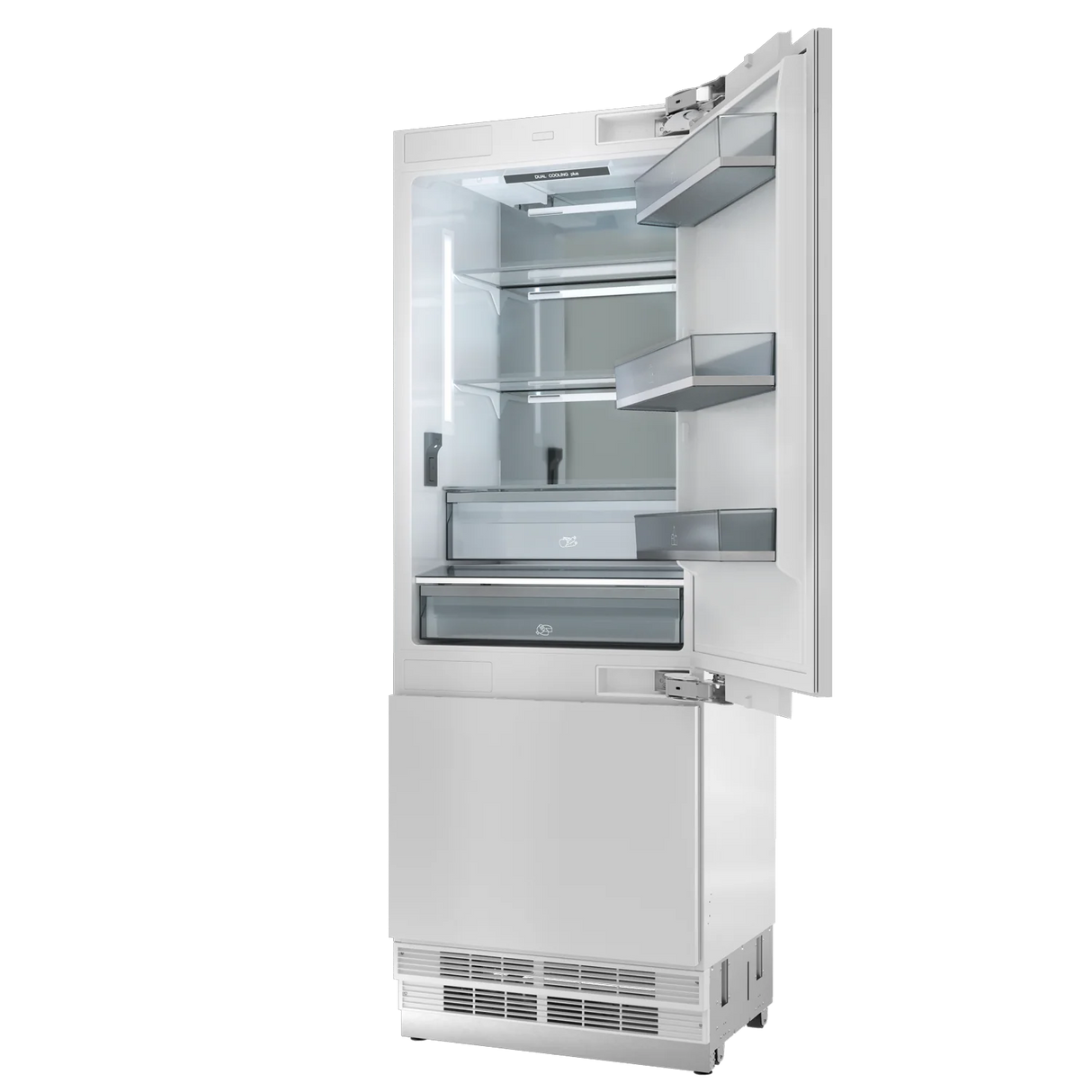 THOR KITCHEN 30-inch Built-in Stainless-steel Panel-ready Bottom Mount Refrigerator - Stainless Steel (XRF3016BBPSS)