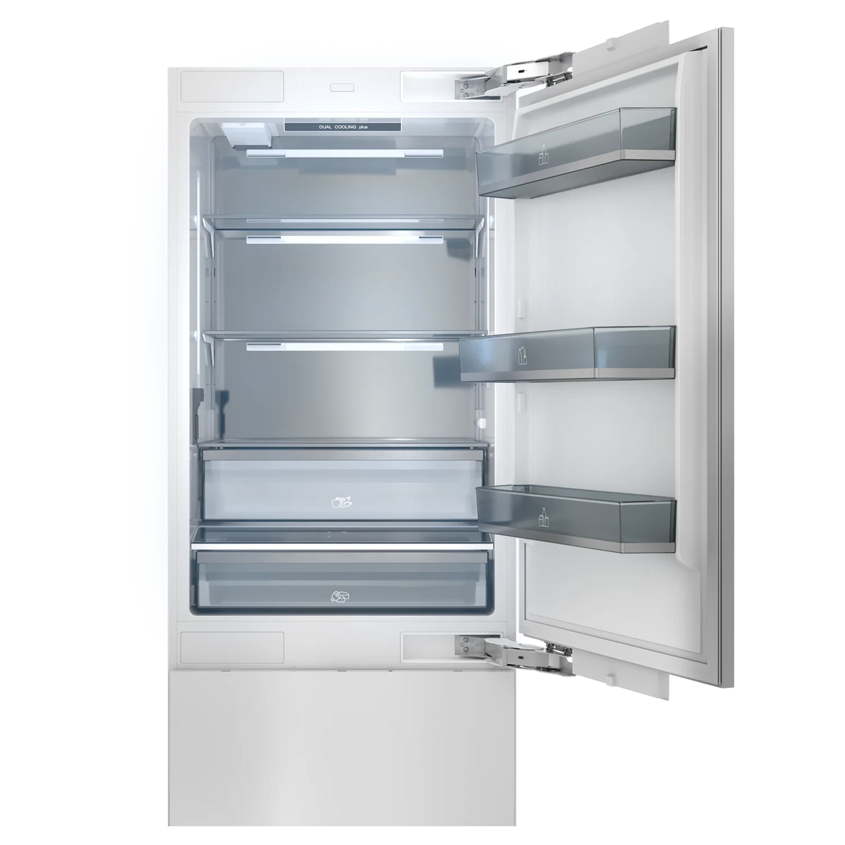 THOR KITCHEN 30-inch Built-in Stainless-steel Panel-ready Bottom Mount Refrigerator - Stainless Steel (XRF3016BBPSS)