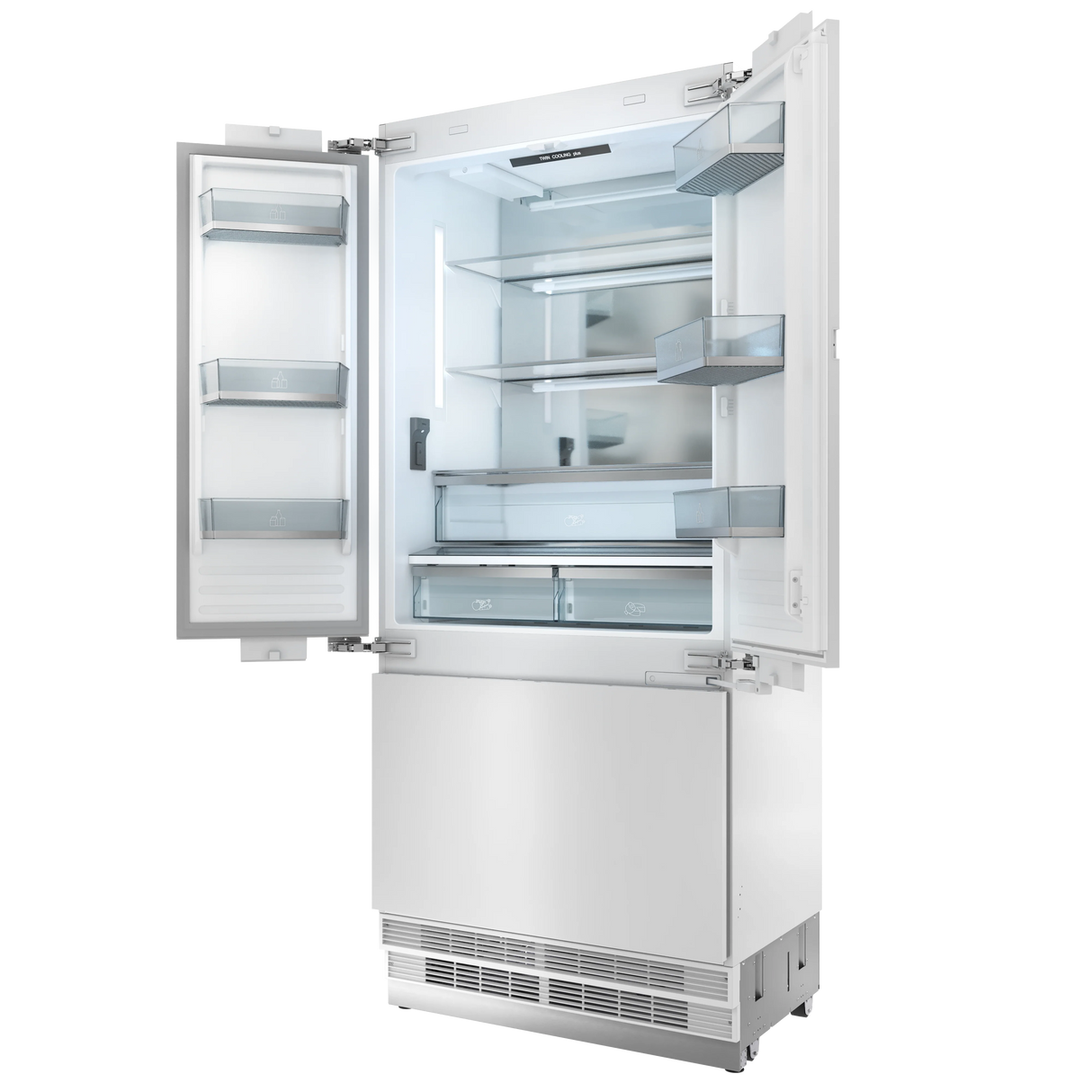 Thor Kitchen 36 Inch French Door Built-in Stainless-steel Panel-ready Refrigerator - Stainless Steel (XRF3619BFPSS)