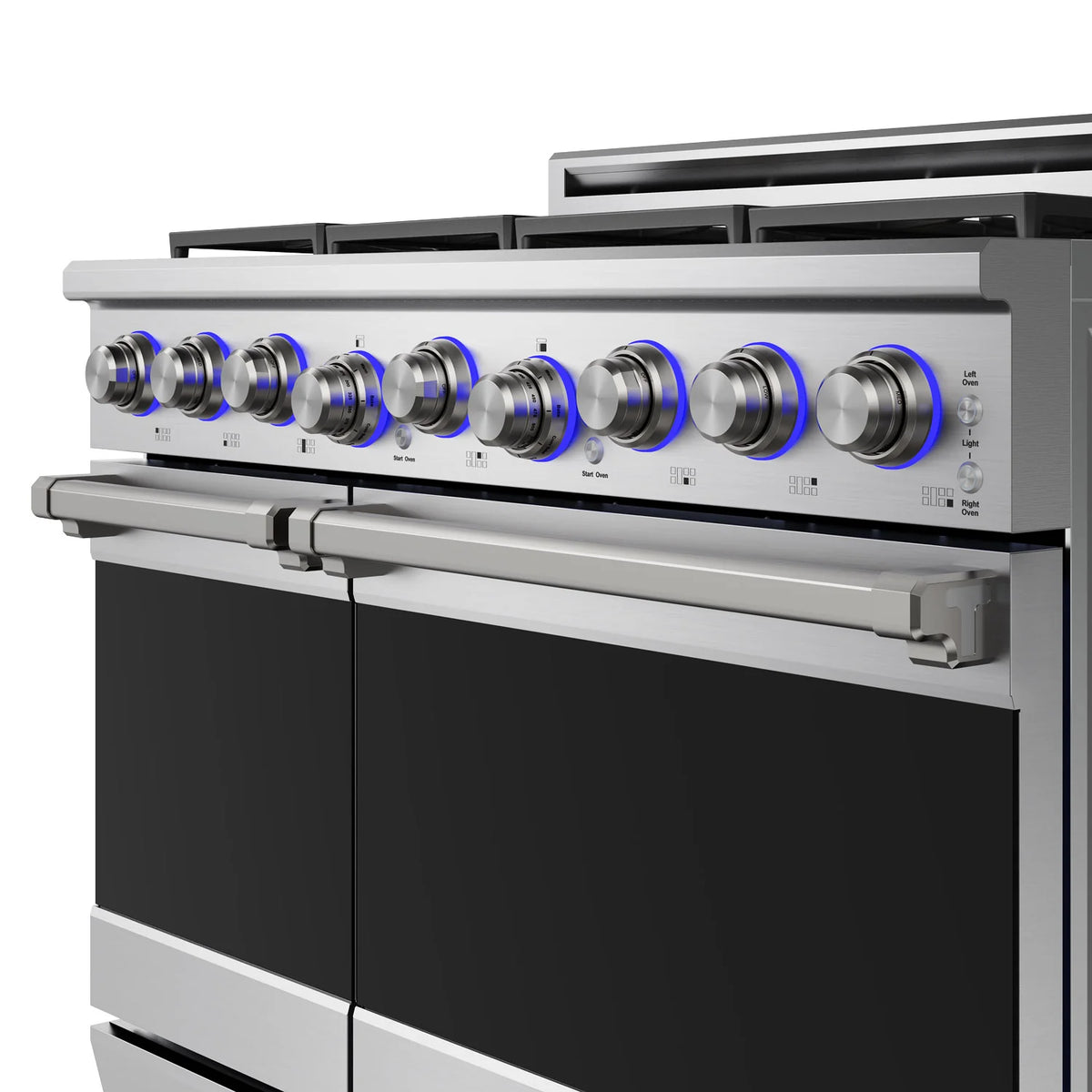 THOR KITCHEN 48 Inch X Series Professional Freestanding Gas Range - Stainless Steel (XRG48E)