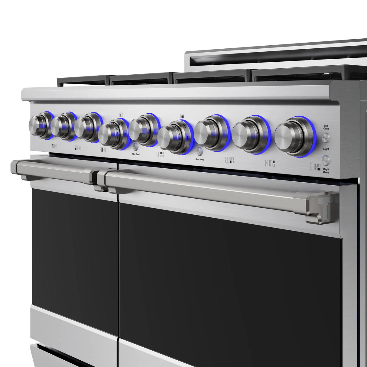 Thor Kitchen 48 Inch X Series Professional Freestanding Gas Range Liquid Propane - Stainless Steel (XRG48ELP)