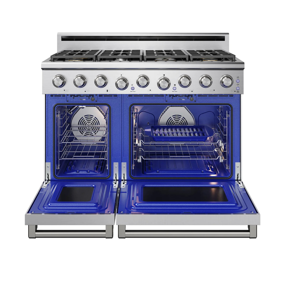 Thor Kitchen 48 Inch X Series Professional Freestanding Gas Range Liquid Propane - Stainless Steel (XRG48ELP)