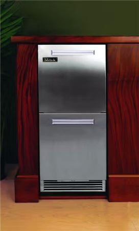 Perlick 15" Signature Series Indoor Refrigerator Drawers - Stainless Steel (HP15RO45)