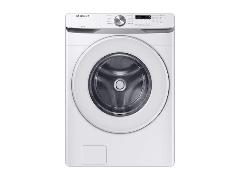 SAMSUNG 4.5 cu. ft. Front Load Washer with Vibration Reduction Technology+ in White -  (WF45T6000AW)