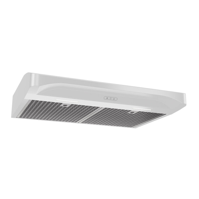 BROAN Broan(R) Elite 30-Inch Convertible Under-Cabinet Range Hood, White, 375 Max Blower CFM -  (ALT230WW)