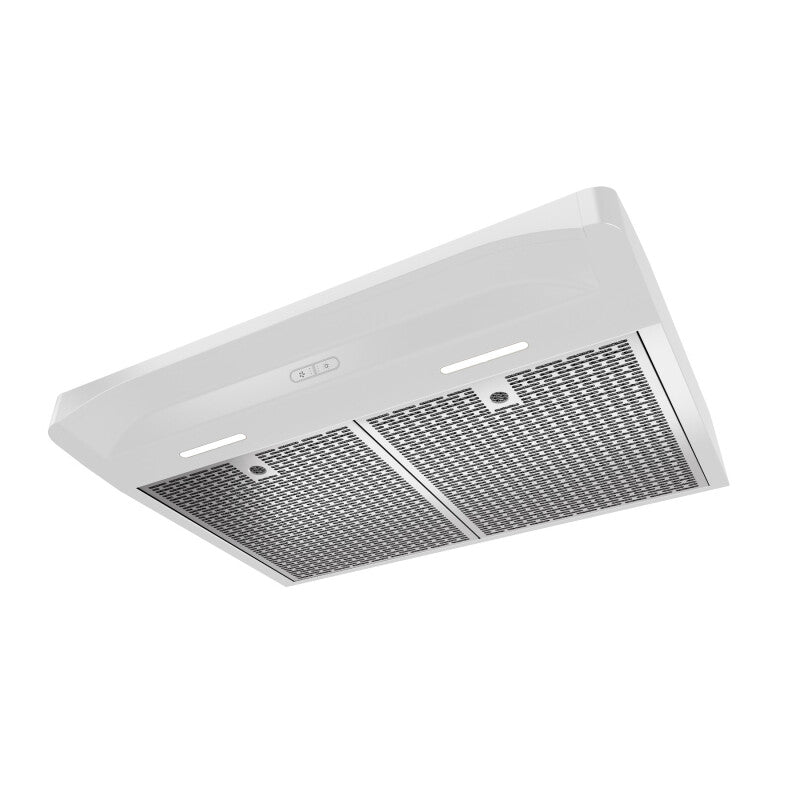 BROAN Broan(R) Elite 30-Inch Convertible Under-Cabinet Range Hood, White, 375 Max Blower CFM -  (ALT230WW)