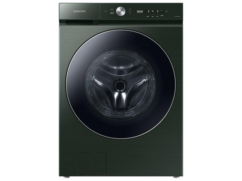 SAMSUNG Bespoke 5.3 cu. ft. Ultra Capacity Front Load Washer with AI OptiWash(TM) and Auto Dispense in Forest Green -  (WF53BB8900AG)