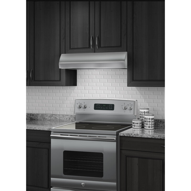 BROAN Broan(R) 30-Inch 4-Way Convertible Under-Cabinet Range Hood, 270 Max CFM, Stainless Steel -  (BXT130SS)