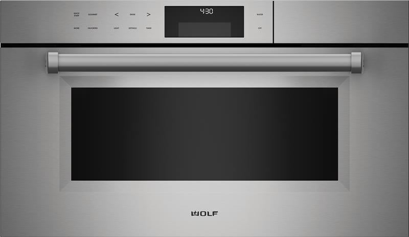 WOLF WOLF OVEN CONVECTION STEAM 30" PRO HNDL M SERIES - Stainless (CSO30PMSPH)