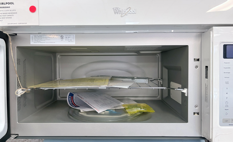 Whirlpool 2.0 cu. ft. Microwave Hood Combination with Auto Adapt Fan - Other (WMH53520AH)