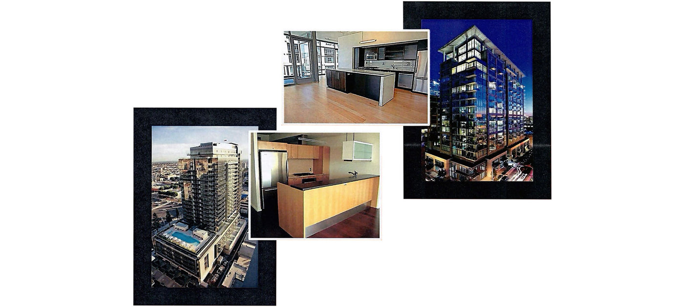 Luxury high-rise kitchen project in Downtown LA supplied by L&D Appliance