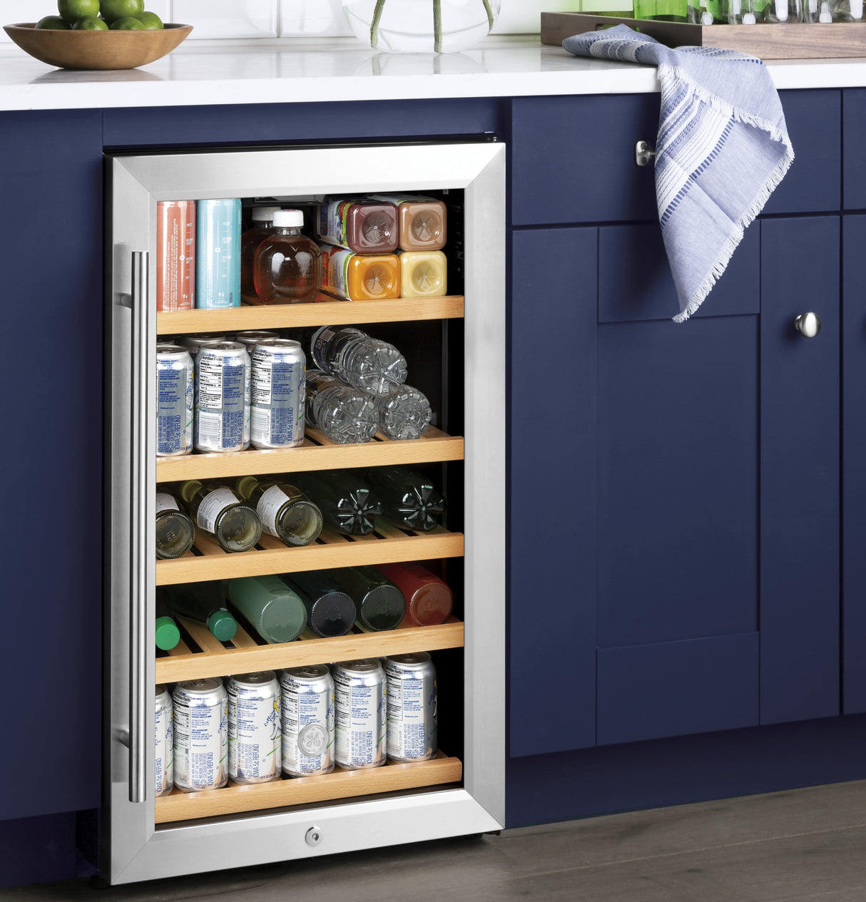 GE APPLIANCES GE(R) Wine Center and Beverage Center -  (GVS04BQNSS)