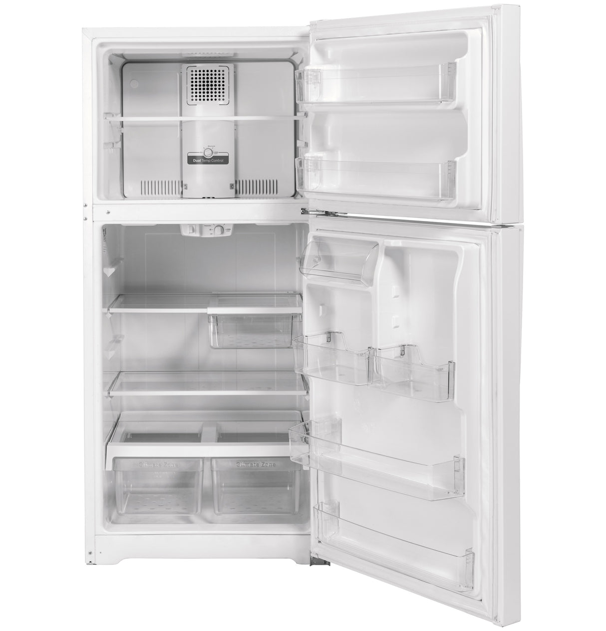 GE APPLIANCES GE 19.2 Cu. Ft. Garage Ready Top-Freezer Refrigerator -  (GTS19KGNRWW)