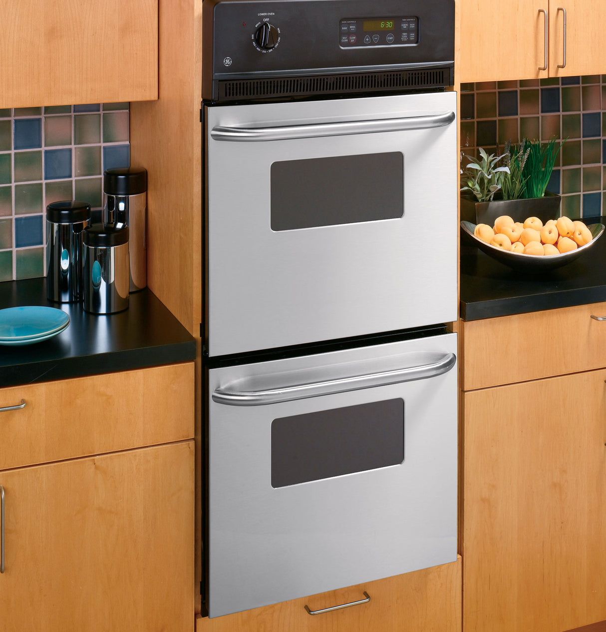 GE APPLIANCES GE(R) 24" Double Wall Oven -  (JRP28SKSS)
