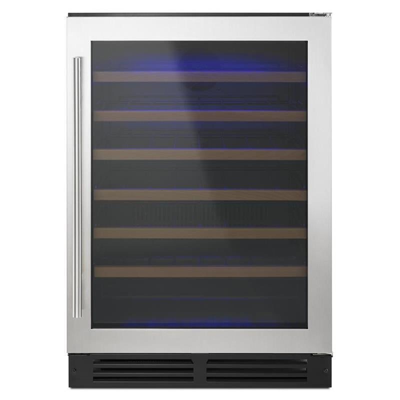 WHIRLPOOL 24" Undercounter Wine Center with Custom Temperature Control -  (WUW35X24DS)