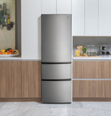 GE APPLIANCES GE(R) ENERGY STAR(R) 11.9 Cu. Ft. Bottom-Freezer Refrigerator -  (GLE12HSPSS)